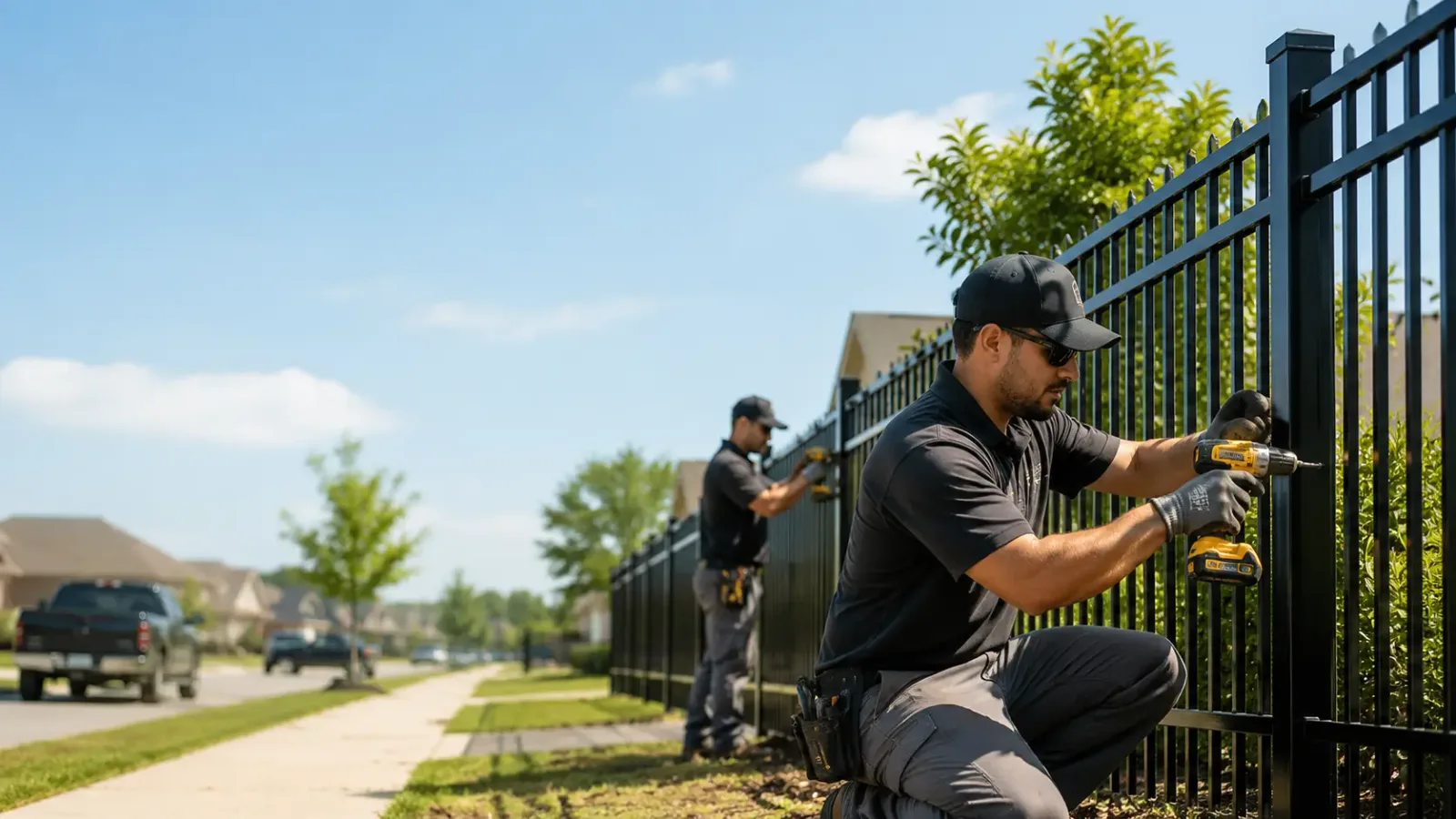 Metal Fence Installation in Stewart, TN